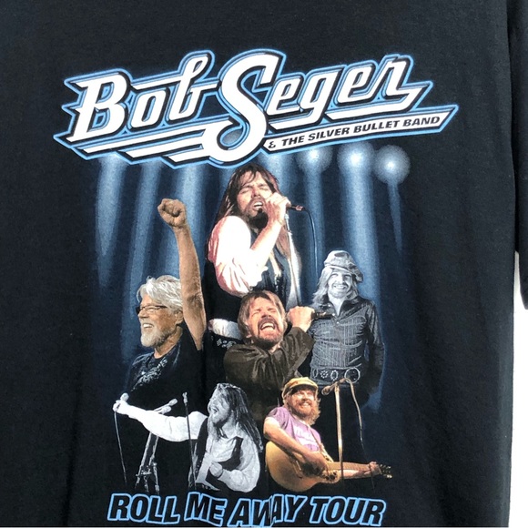 Bob Seger Band Tee 2018-19 The Final Tour  Sz. M - Picture 2 of 5